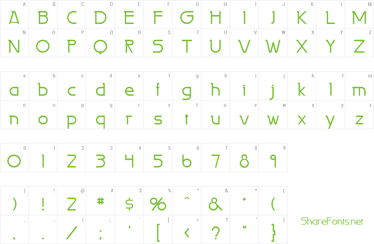 Font LaPerutaFLF preview